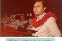 U.S. Senator Daniel Inouye 1976