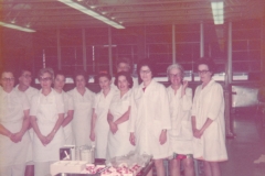 Betty Ables dietitian 3rd from right