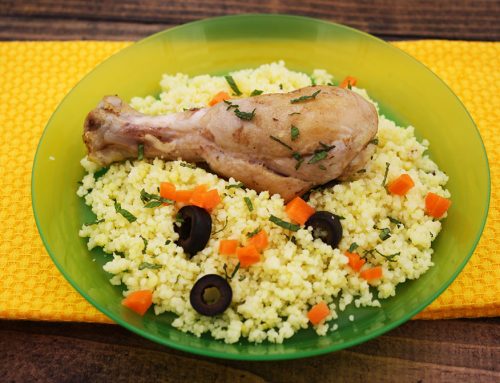 Cuscús con pollo y vegetales – Recetas del USDA para hogares de cuidado infantil