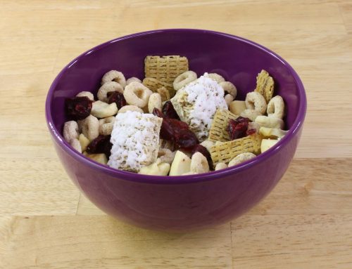 Merienda de frutas secas y cereales – Recetas del USDA para hogares de cuidado infantil