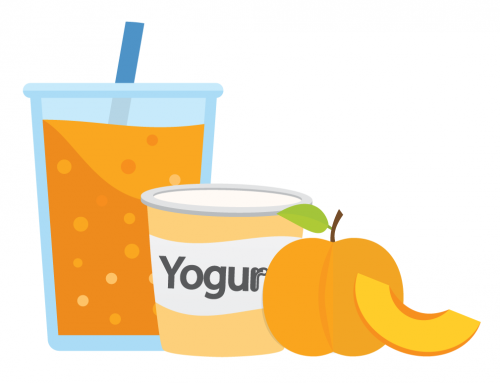 Peach and Yogurt Smoothie USDA Recipe for Schools
