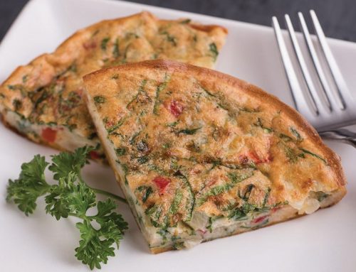 Quiche with Self-Forming Crust USDA Recipe for Adults in CACFP