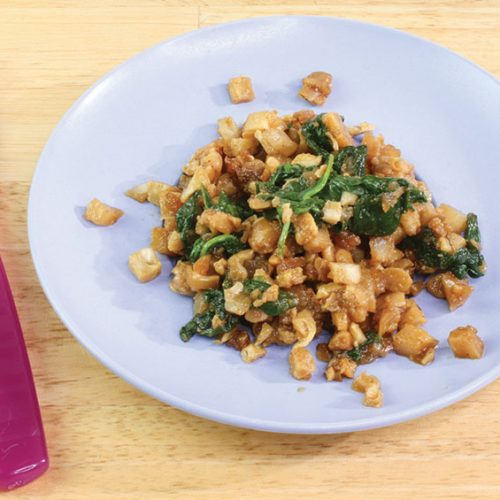 Sauteed Tempe With Vegetables