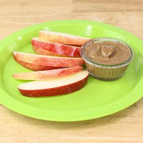 Apples and Almond Butter image