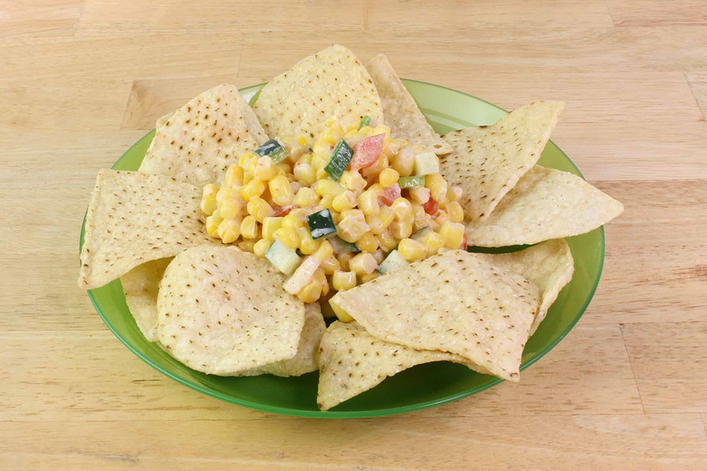Photo of Corny Salsa With Tortilla Chips