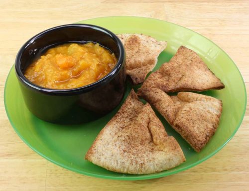 Toasted Pita Wedges and Fruit Dip USDA Recipe for Family Child Care Centers