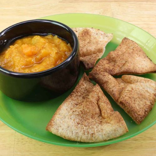 Image of Toasted Pita Wedges And Fruit Dip