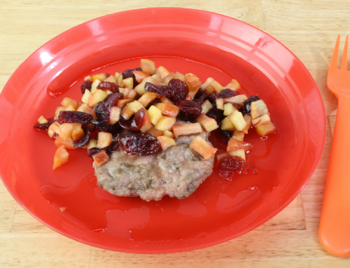 Turkey Sausage with Sweet Cran-Apple Topping – USDA Recipe for Family Child Care Centers