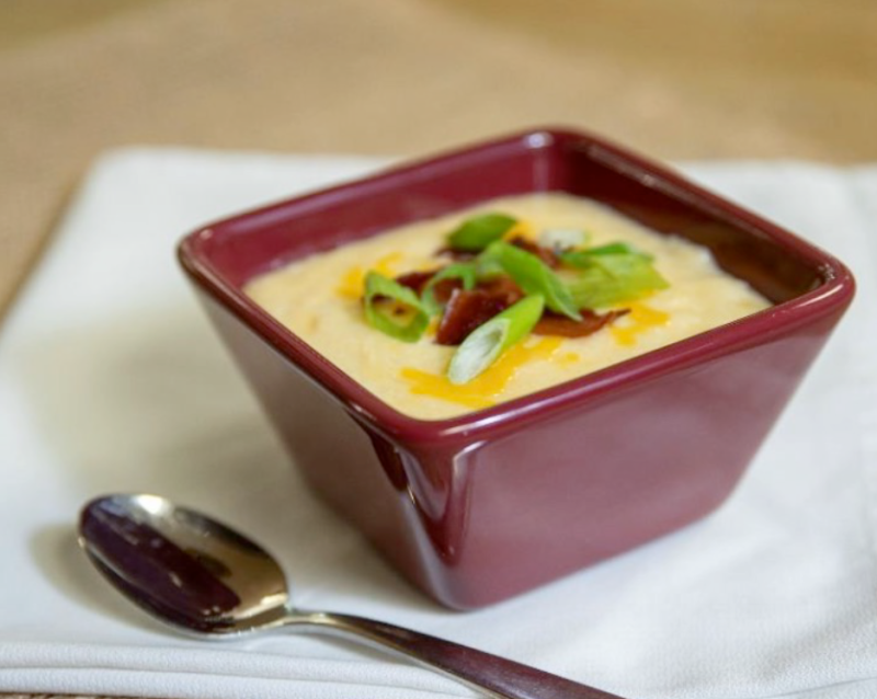 Cheesy Bacon Grits State(Iowa) Child Nutrition Agency Developed Recipe