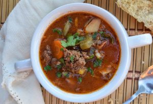 Montana Bison And Barley Soup