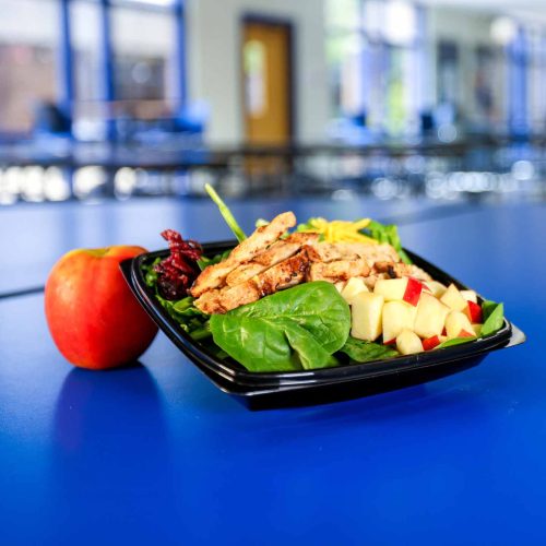 Harvest Spinach and Apple Chicken Salad State(Virginia) Child Nutrition Agency Developed Recipe