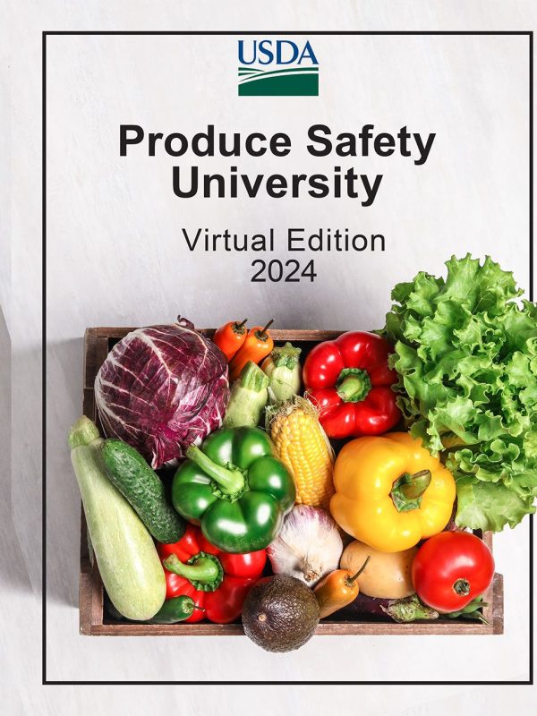 Cover image of Produce Safety University binder.