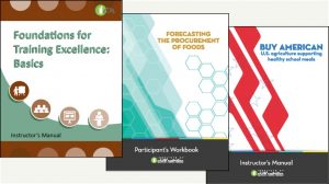 Foundations for Training Excellence: Basics, Forecasting the Procurement of Foods, Buy American