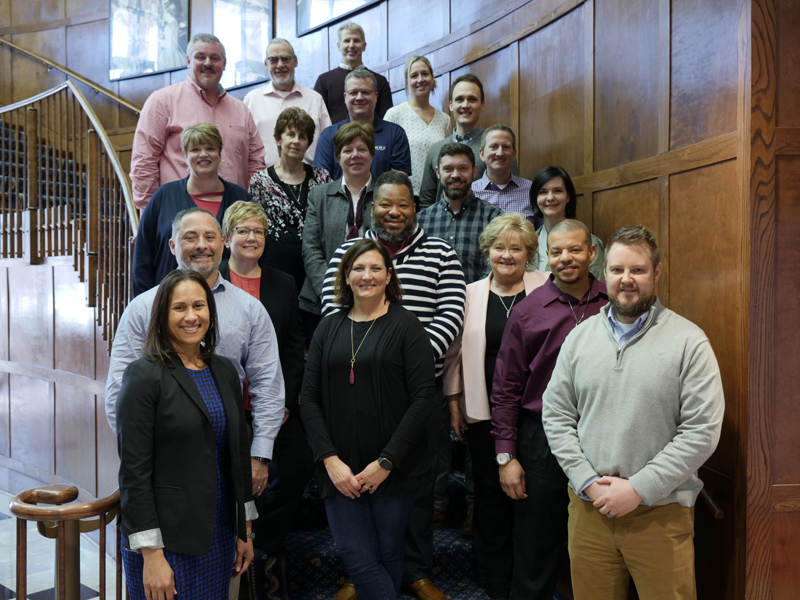 Group photo of 2019 Culinary Education and Training Division Advisory Board