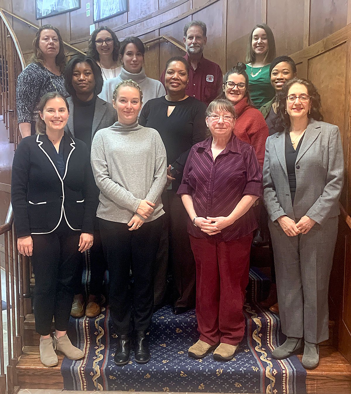 Group photograph of the Summer Food Service Program Exploratory Task Force. The group met at ICN on February 19-20, 2020.