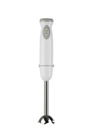 Hand Blender Isolated On White Background. Electric Hand Blender. Domestic And Kitchen Appliances.