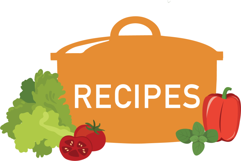 Recipes Clipart 800x533