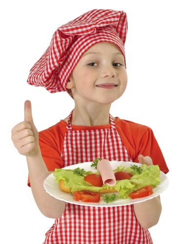 Child Chef Smiling