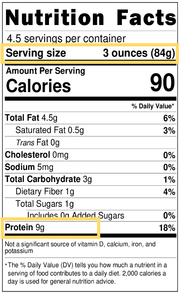 April 2023 – Nutrition Facts Labels and the CACFP - Institute of Child ...