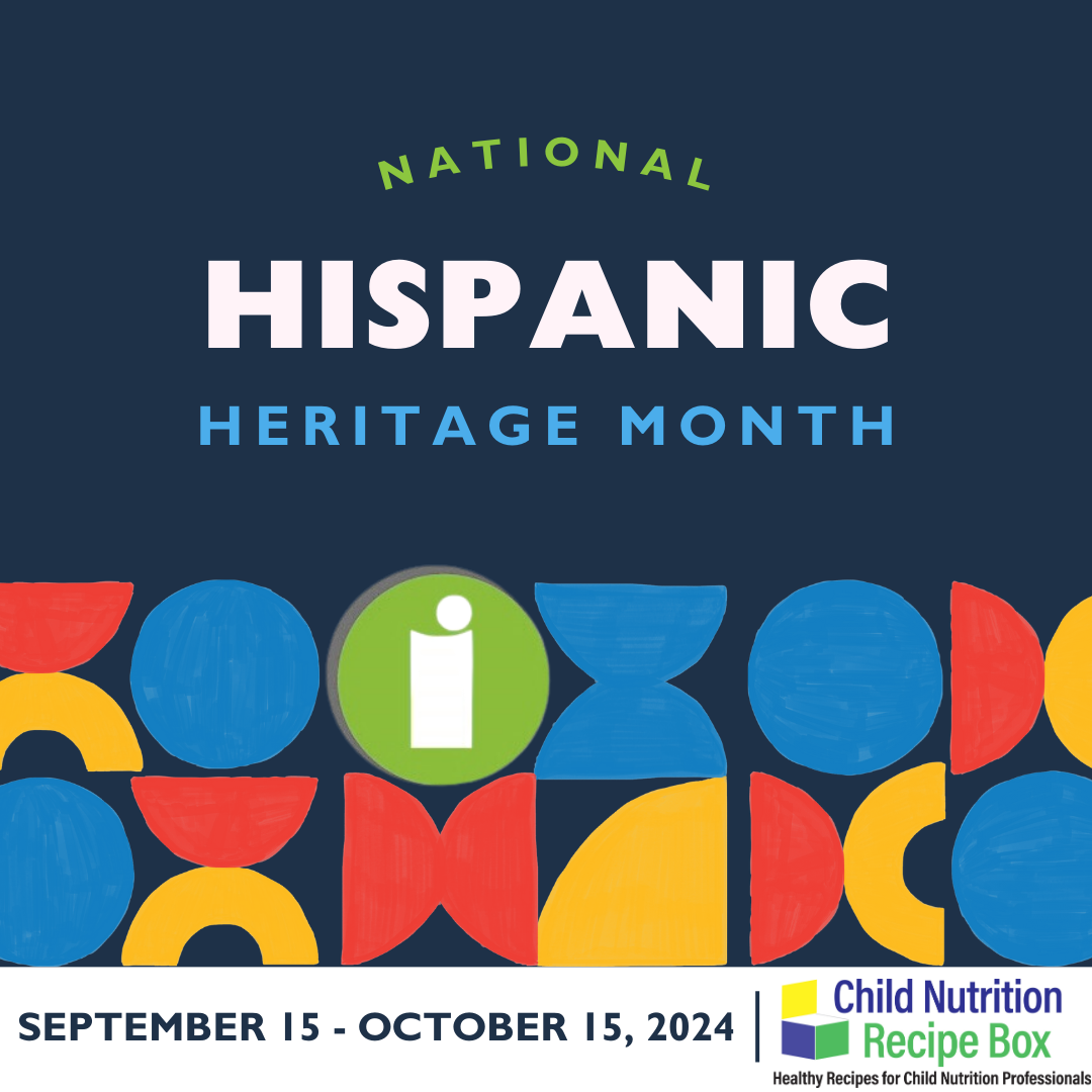 Promotional graphic for Nation Hispanic Heritage Month