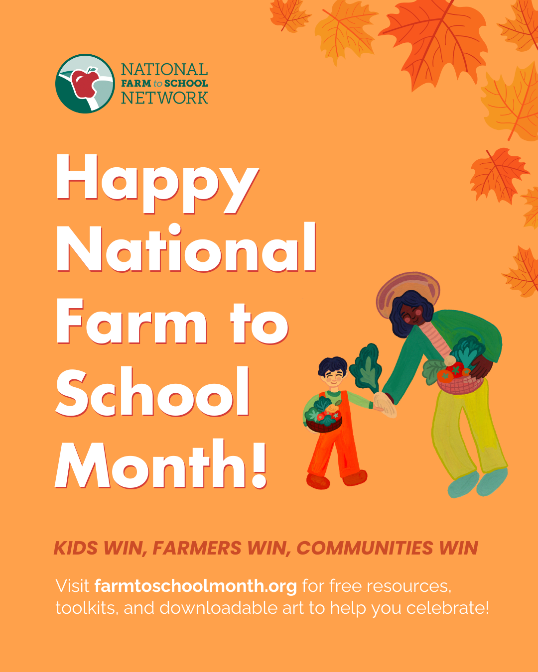 Happy National Farm to School Month - October 2025