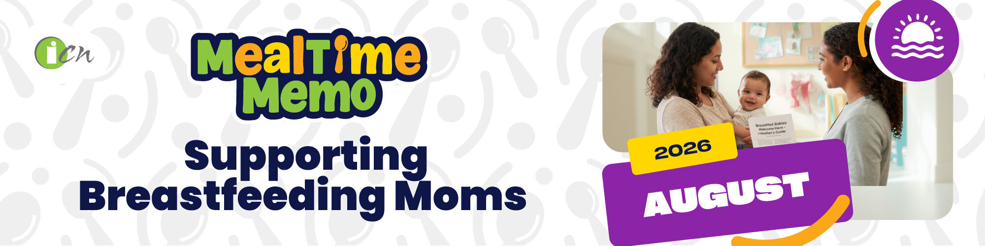 August 2026 Mealtime Memo - Supporting Breastfeeding Moms